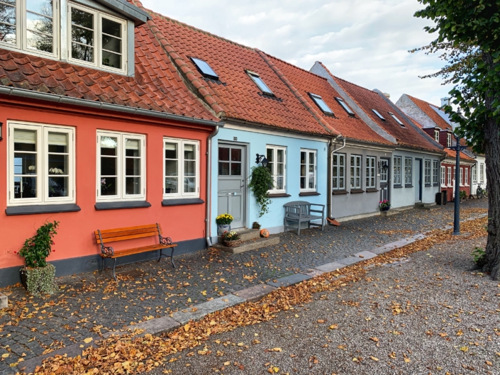 Nordfyn Bogense Farverige Huse