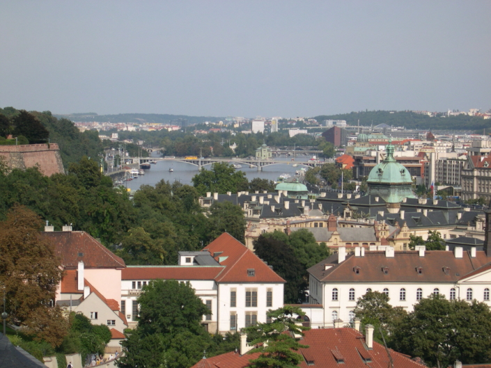 Prag udsigt fra Slottet