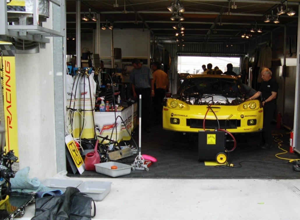 Le Mans Corevette Pit