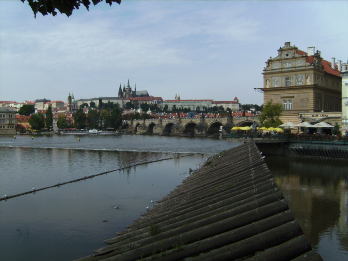Czech Republic Prague view from Vltava
