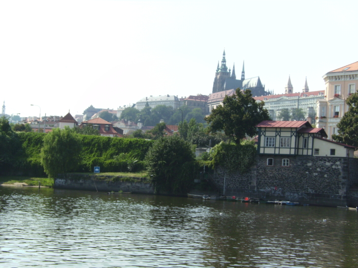Czech Republic Prague Cruise on Vltava river