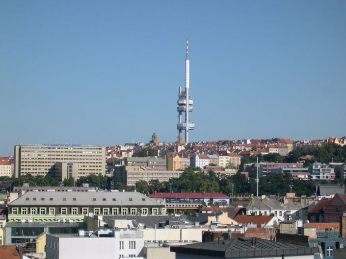 Czech Republic Prague View Tv Tower