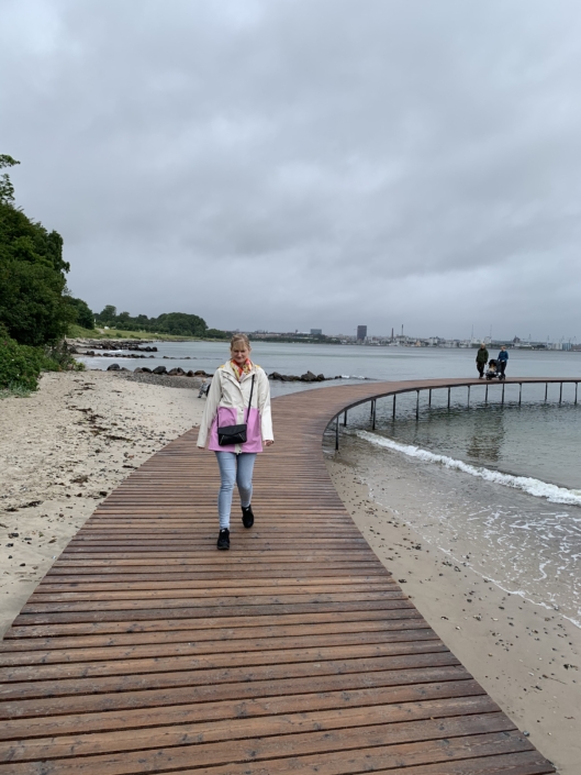 Denmark Aarhus The never ending bridge