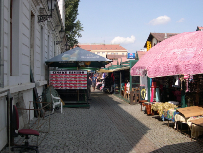 Czech Republic Prague Yellow Market