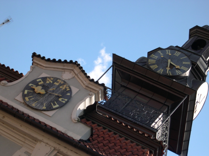 Czech Republic Prague Jewish Clock