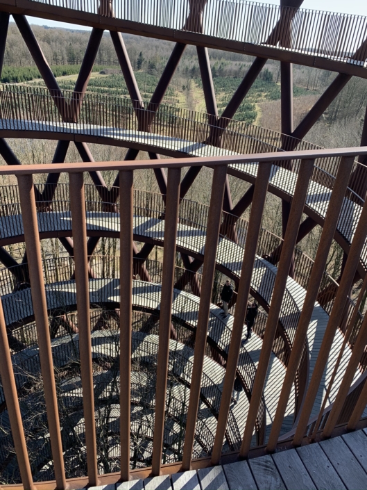 Denmark Naestved Forrest Tower middle structure