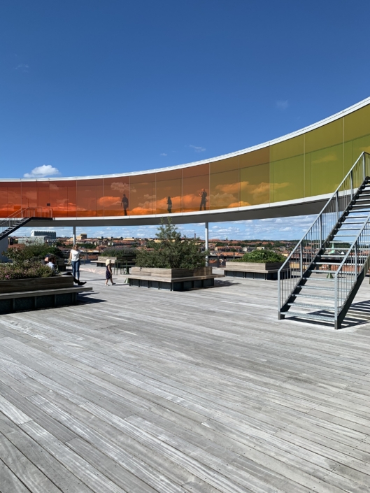 Denmark Aarhus ARoS rainbow