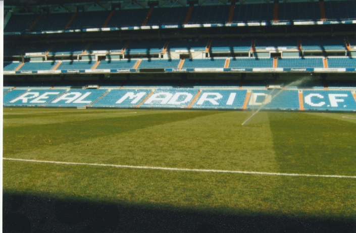 Madrid Santiago Bernabeu Stadium