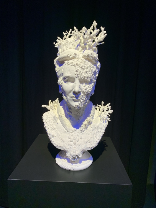 Denmark Naestved Holmegaardvaerket Jim Lyngvild Exhibition The Queen