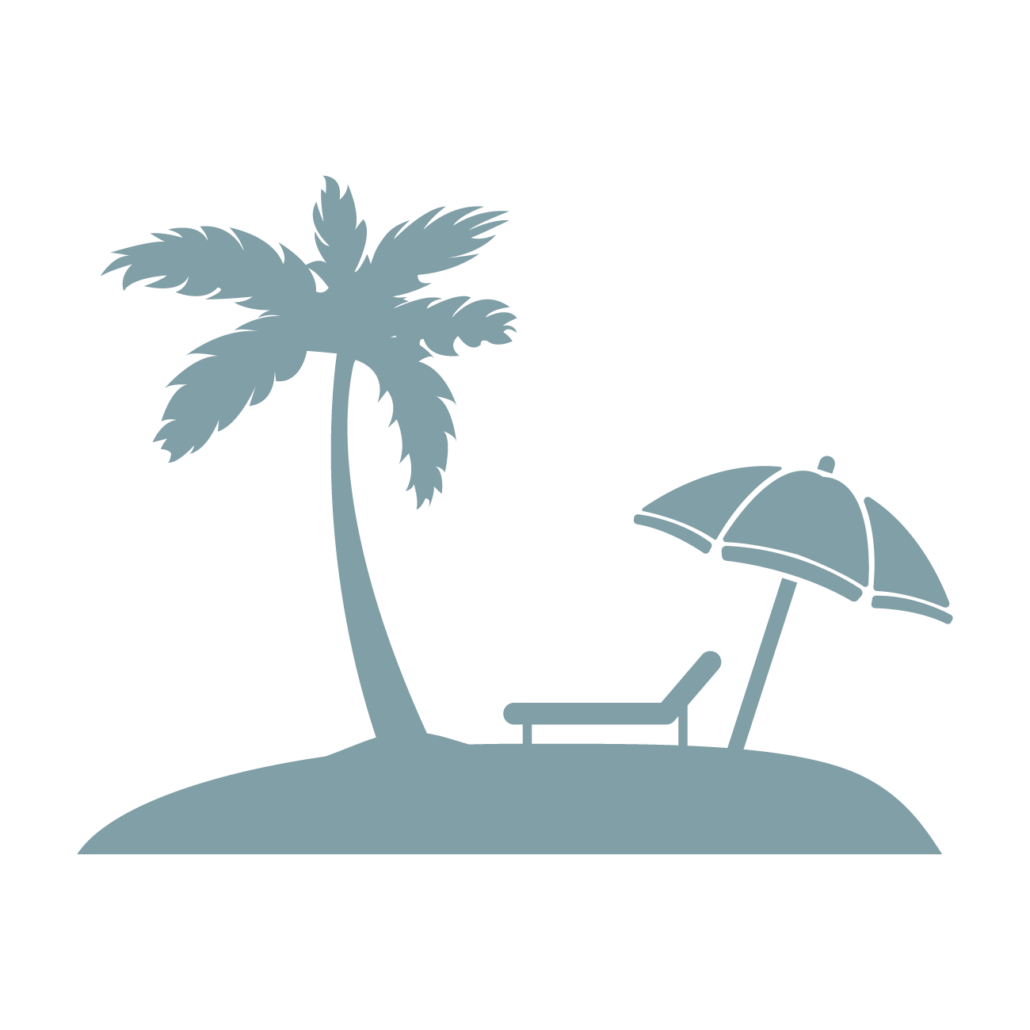 Postcard From Ikon Blå Liggestol