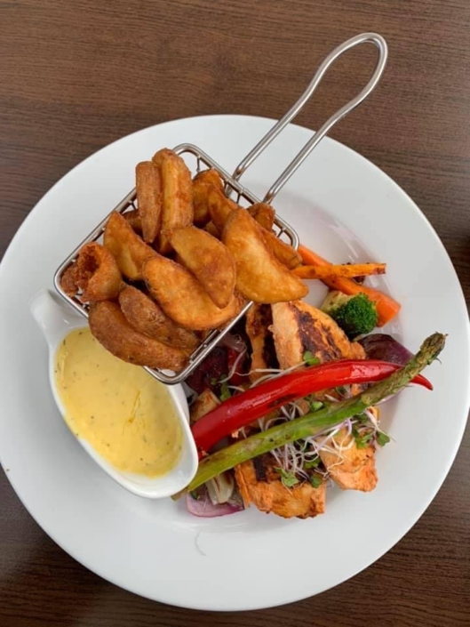 Denmark Naestved Cafe Pyramiden lunch