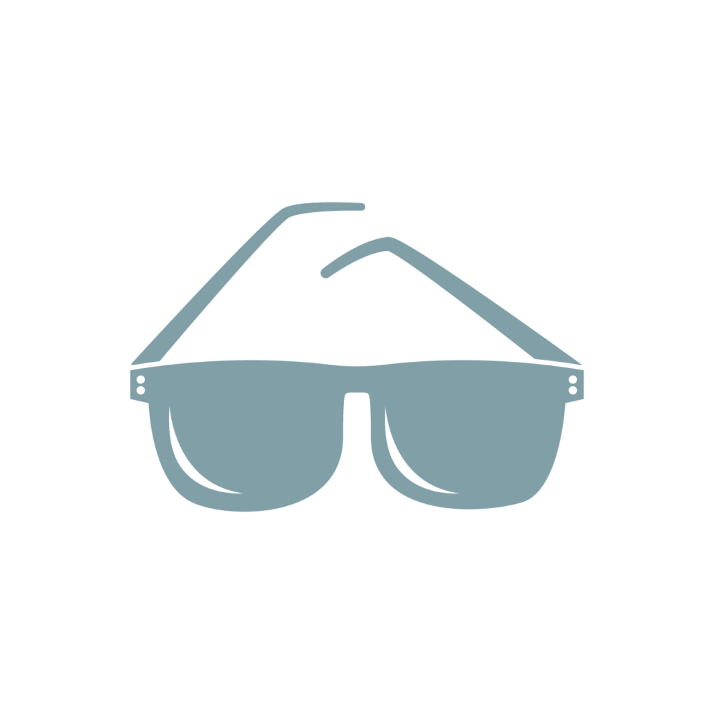 Postcard From Ikon Blå Solbriller